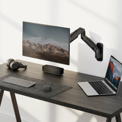 AISENS WT32TSR-223 supporto da tavolo per Tv a schermo piatto 81,3 cm (32") Nero Parete