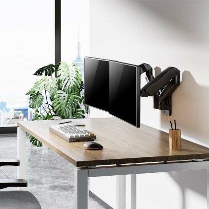 AISENS WT32TSR-225 supporto da tavolo per Tv a schermo piatto 81,3 cm (32") Nero Parete