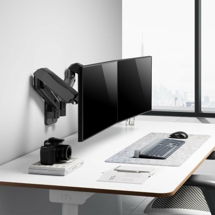 AISENS WT32TSR-225 supporto da tavolo per Tv a schermo piatto 81,3 cm (32") Nero Parete