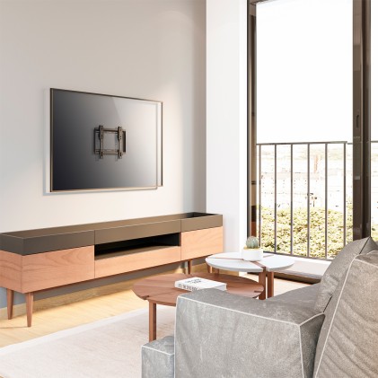 AISENS WT42T-159 Supporto TV a parete 106,7 cm (42") Nero