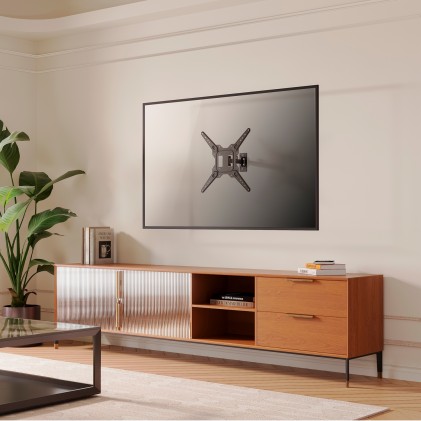 AISENS WT55TSE-151 Supporto TV a parete 139,7 cm (55") Nero