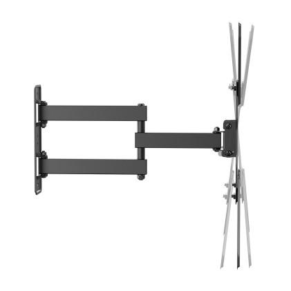 AISENS WT65TSE-417 Supporto TV a parete 165,1 cm (65") Nero