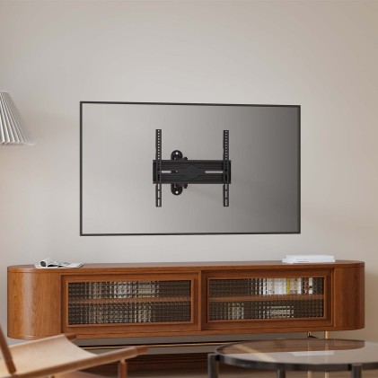 AISENS WT65TSLE-321 Supporto TV a parete 165,1 cm (65") Nero