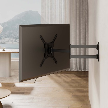 AISENS WT65TSLE-383 Supporto TV a parete 165,1 cm (65") Nero