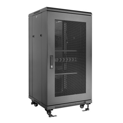 aiten data AI6822 22U Portapacchi a pavimento Nero