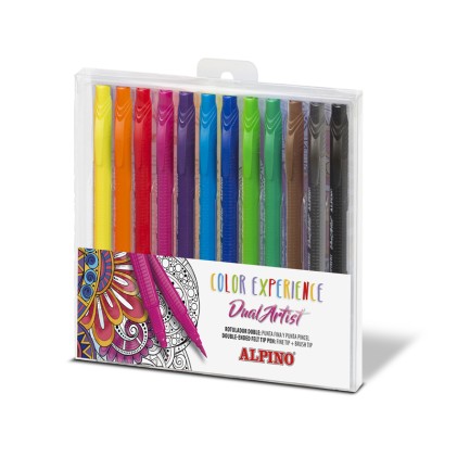 Alpino AR000186 marcatore Multicolore 12 pz