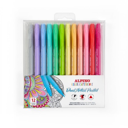Alpino AR000188 evidenziatore 12 pz Tipo di punta Colori assortiti