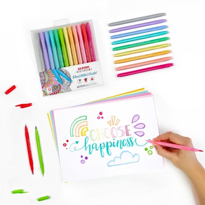 Alpino AR000188 evidenziatore 12 pz Tipo di punta Colori assortiti