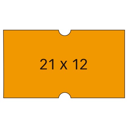 APLI 100912 etichetta per stampante Arancione