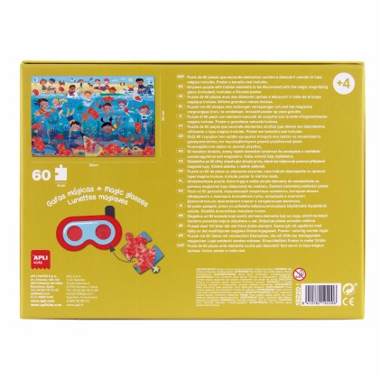 APLI 19220 puzzle 60 pz Bambini