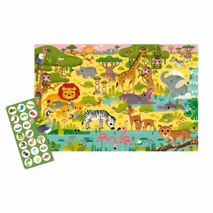 APLI 19221 puzzle 60 pz Animali