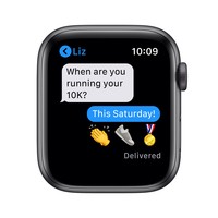 Watch 6 44Mm Gps Spacegray Alu Black Sport Band