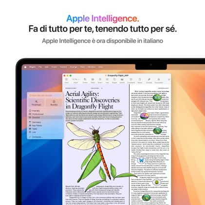 Macbook Air 13 M4 24Gb/512Gb Mezza 10Core 10Gpu  Mezzanotte M4