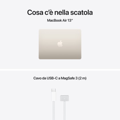 Macbook Air 13 M5 16Gb/512Gb Galas 10Core 8Gpu M5 Galassia 2026