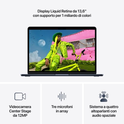 Macbook Air 13 M5 16Gb/512Gb Midni 10Core 8Gpu M5 Midnight 2026