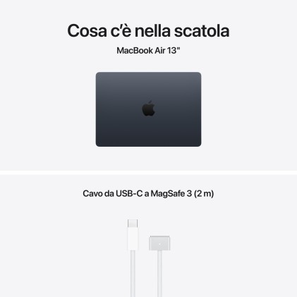 Macbook Air 13 M5 16Gb/512Gb Midni 10Core 8Gpu M5 Midnight 2026