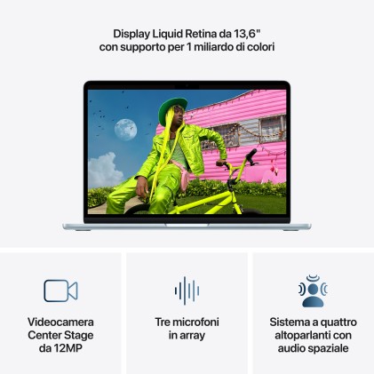 Macbook Air 13 M5 24Gb/1Tb Skybl 10Core 10Gpu M5 Sky Blue 2026