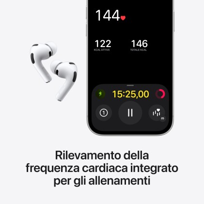 Auricolari Airpods Pro3(2025)Magsaf E Ricarica Usb-C Bianco