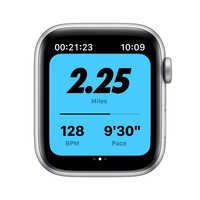 Watch 6 44Mm Gps Silver Alluminium Pure Platinum  Nike Sport Band
