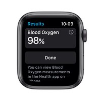 Apple Watch Series 6 Gps + Cellular, 44Mm Space Grey Aluminium Case With Black Sport Band - Regular