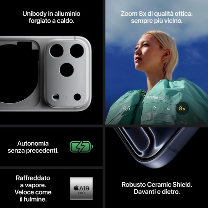 Apple iPhone 17 Pro 512GB Arancione Cosmico