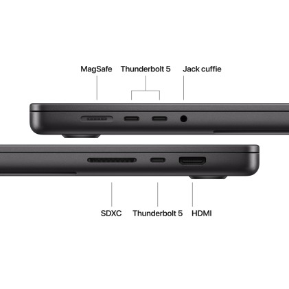 Apple Nb Macbook Pro Apple M5 Max Chip With 18Core Cpu And 40Core Gpu 48Gb 2Tb Ssd 16, Space Bla