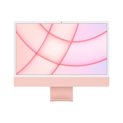 Apple Pc Imac 24" Pink With Retina 4,5K, Apple M1 Chip With 8 Core Cpu + 8 Core Gpu, 8Gb 256Gb