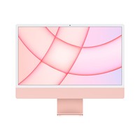 Apple Pc Imac 24" Pink With Retina 4,5K, Apple M1 Chip With 8 Core Cpu + 8 Core Gpu, 8Gb 256Gb