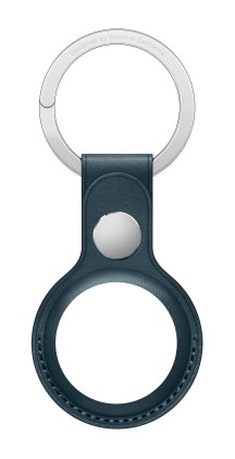 Airtag Custodia Pelle Apple Blu