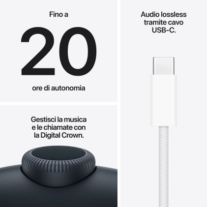 Cuffie Apple Airpods Max 2 Midnight