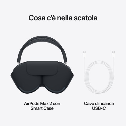 Cuffie Apple Airpods Max 2 Midnight