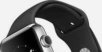 Smartwatch Apple Watch 38mm Stainless Steel Sportarmband black MJ2Y2FD/A