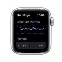 Apple Watch Nike Se Gps 40Mm Silver Aluminium Case With Pure Platinum/Black Nike Sport Band - Regula