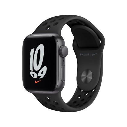 Apple Watch Nike Se Gps 40Mm Space Grey Aluminium Case With Anthracite/Black Nike Sport Band - Regul