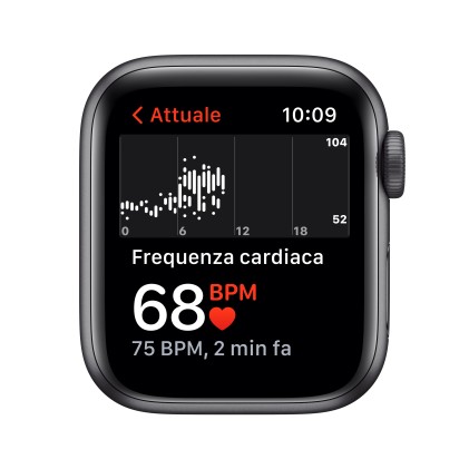 Apple Watch Nike Se Gps 40Mm Space Grey Aluminium Case With Anthracite/Black Nike Sport Band - Regul