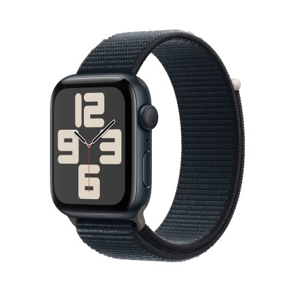 Apple Watch Se Gps 44Mm Midnight Aluminium Case With Midnight Sport Loop