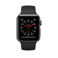 Apple Watch Series 3 GPS+LTE 38mm Space Grey Aluminium Case/Black Sport Band