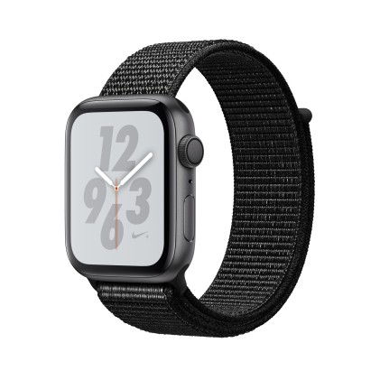 Apple Watch Nike+ Series 4 GPS 44mm Space Grey Aluminium Case Black Nike Sport Loop