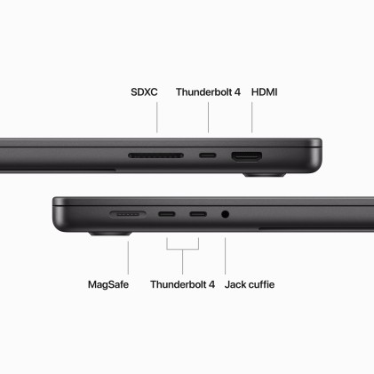 Apple Nb Macbook Pro M3 Max Chip 16-Core 48Gb 1Tb Ssd 16 40-Core Gpu Space Black