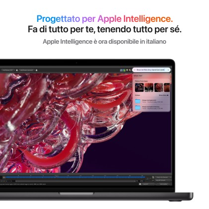 Macbook Pro 14 Apple M4 10C.Sg 10Gpu 16Gb 1Tbgb Ssd Nero   70W