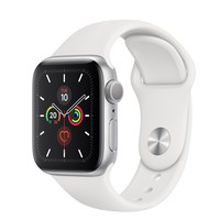 Apple Watch Series5 GPS 40mm Silver Alum./White Sport Band