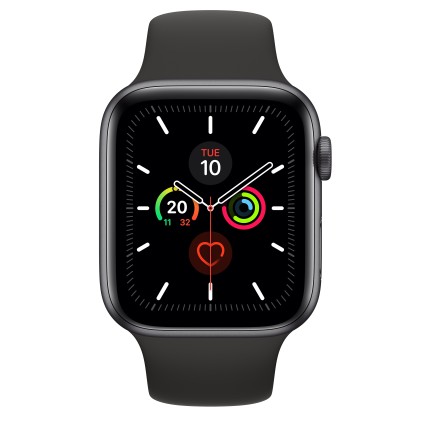 Watch 5 44Mm Gps+Cell Spacegrey Alm Black Sport Band