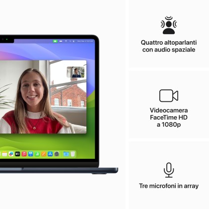 Macbook Air 13 M3 16Gb/512Gb Midni 8Core  10Gpu  Midnight