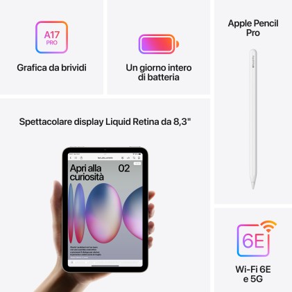 Apple Ipad Mini Wi-Fi + Cellular 128 Gb - Space Grey