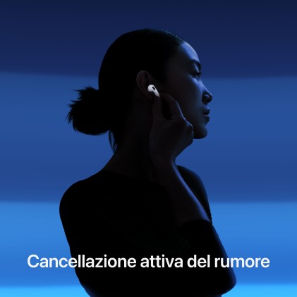 Apple AirPods (4th generation) AirPods 4 con Active Noise Cancellation - CONFEZIONE APERTA