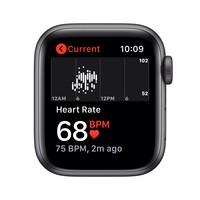Apple Watch Se Gps + Cellular, 40Mm Space Gray Aluminium Case With Black Sport Band - Regular