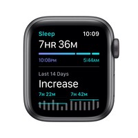 Apple Watch Se Gps + Cellular, 40Mm Space Gray Aluminium Case With Black Sport Band - Regular