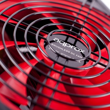 Approx FUENTE ALIM. GAMING ATX 800W alimentatore per computer 20+4 pin ATX Nero, Rosso