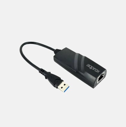 Adattatore da USB 3.0 a RJ-45 circa - Trasferimento fino a 1000 Mbps - Cavo da 19 cm