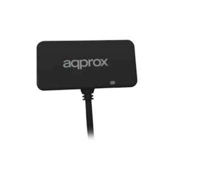 Approx ! 3 Ports 2.0 + 1 Port USB 3.0 Travel Hub - Hub - 3 x USB 2.0 + 1 x SuperSpeed USB - desktop mouse